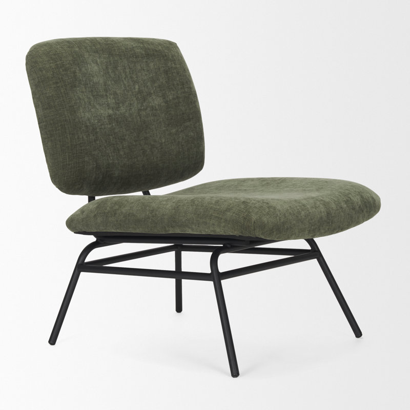 George Oliver Katzue Modern Low Lounge Accent Chair | Wayfair